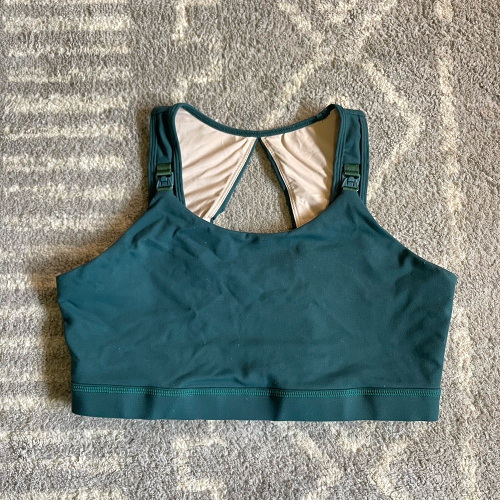 Large nursing sports bra